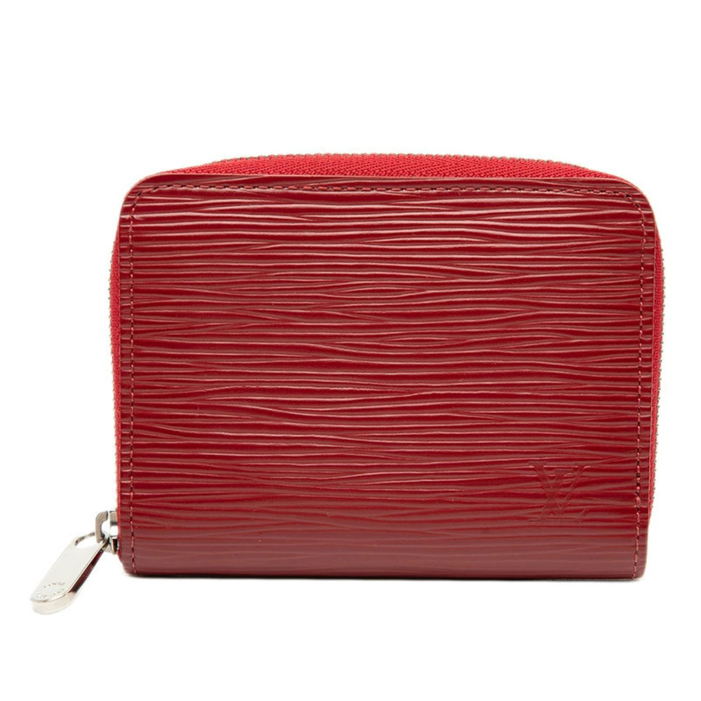 Louis Vuitton Epi Zippy Coin Purse Case Card Fuschia Pink Leather